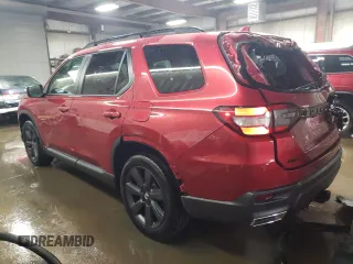 2023 Honda Pilot Sport with VIN 5FNYG1H32PB016439, listed as a Copart auction lot 85322744 with 15,829 mi miles and Salvage Title. Bid and sale history available at carsss.com. Image 2.