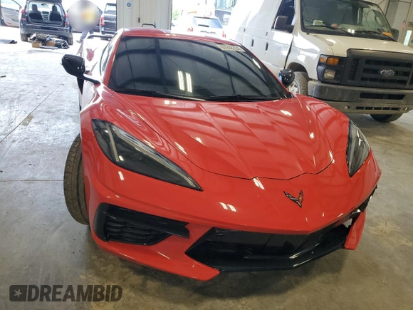 2022 Chevrolet Corvette 2LT with VIN 1G1YB2D49N5100574, listed as a Copart auction lot 60248394 with 6,066 mi miles and Salvage Title. Bid and sale history available at carsss.com. Image 5.