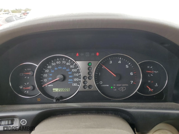 2006 Toyota Land Cruiser with VIN JTEHT05J162092353, listed as a Copart auction lot 52957305 with 233,005 mi miles and Salvage Title. Bid and sale history available at carsss.com. Image 9.