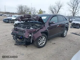 2014 Kia Sorento LX with VIN 5XYKT3A60EG429970, listed as a IAAI auction lot 41870720 with 151,840 mi miles. Bid and sale history available at carsss.com. Image 17.