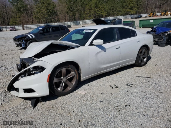 2016 Dodge Charger SE with VIN 2C3CDXBG5GH163810, listed as a Copart auction lot 46952695 with 97,454 mi miles and Salvage Title. Bid and sale history available at carsss.com. Image 1.