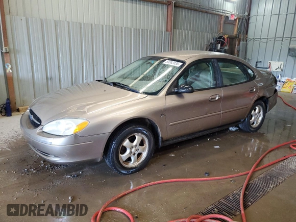 2003 Ford Taurus SES Standard with VIN 1FAFP55S23A183399, listed as a Copart auction lot 59362035 with 112,889 mi miles and Salvage title. Bid and sale history available at DreamBid. Image 1.