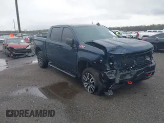 2019 Chevrolet Silverado 1500 LT Trail Boss with VIN 1GCPYFED9KZ314198, listed as a IAAI auction lot 41962108 with 74,858 mi miles. Bid and sale history available at carsss.com. Image 1.