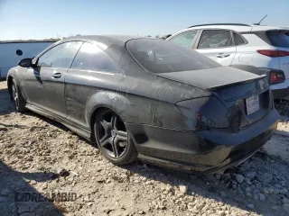 2009 Mercedes-Benz CL-Class 5.5L V8 with VIN WDDEJ86X39A022772, listed as a Copart auction lot 82201764 with 222,885 mi miles and Salvage Title. Bid and sale history available at carsss.com. Image 2.