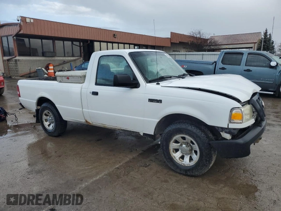 2007 Ford Ranger XL with VIN 1FTYR10UX7PA80300, listed as a Copart auction lot 47885295 with 165,182 mi miles and Clean Title. Bid and sale history available at carsss.com. Image 4.