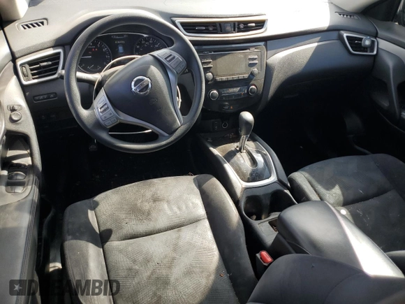 2016 Nissan Rogue SV with VIN JN8AT2MT1GW008955, listed as a Copart auction lot 51299525 with 157,568 mi miles and Salvage Title. Bid and sale history available at carsss.com. Image 8.