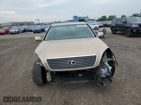 2003 Lexus LS 430 z VIN JTHBN30F130118450, wystawiony jako Copart lot #59580055 z przebiegiem 197 022 mil mil oraz Czysty tytuł • Clean title. Historia ofert i sprzedaży dostępna na DreamBid. Obrazek 5.