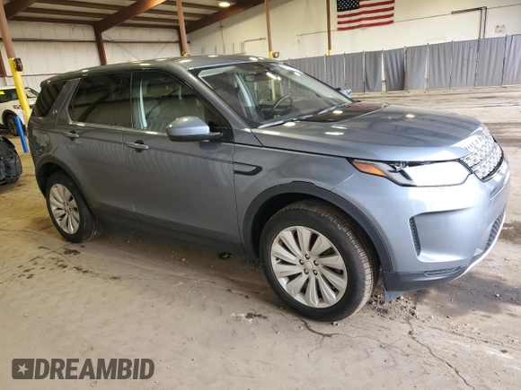 2020 Land Rover Discovery Sport SE with VIN SALCP2FX5LH877932, listed as a Copart auction lot 49281375 with 28,977 mi miles and Salvage Title. Bid and sale history available at DreamBid. Image 4.