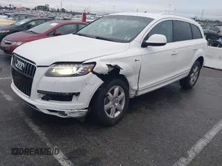2015 Audi Q7 Premium with VIN WA1CGAFE5FD023450, listed as a IAAI auction lot 41759897 with 89,512 mi miles and . Bid and sale history available at DreamBid. Image 2.