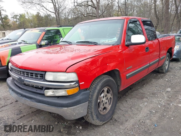 2001 Chevrolet Silverado 1500 LS with VIN 2GCEC19V111175624, listed as a IAAI auction lot 41875058 with 374,190 mi miles. Bid and sale history available at carsss.com. Image 2.