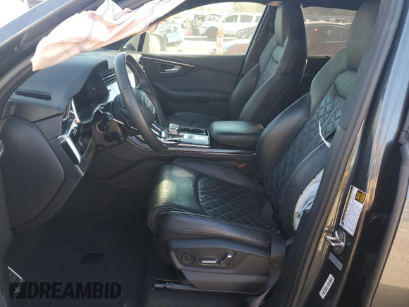 2023 Audi SQ7 Prestige z VIN WA1VWBF79PD019597, wystawiony jako Copart lot #84247404 z przebiegiem 17 010 mil mil oraz Szkoda całkowita • Salvage title. Historia ofert i sprzedaży dostępna na DreamBid. Obrazek 7.