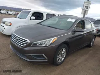 2017 Hyundai Sonata SE with VIN 5NPE24AF0HH457481, listed as a IAAI auction lot 41742853 with 107,932 mi miles. Bid and sale history available at carsss.com. Image 17.