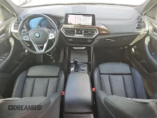 2023 BMW X3 sDrive30i with VIN 5UX43DP03P9S25216, listed as a Copart auction lot 56060045 with 31,303 mi miles and Clean Title. Bid and sale history available at DreamBid. Image 8.
