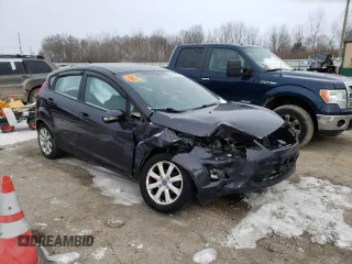 2013 Ford Fiesta SE with VIN 3FADP4EJ6DM175559, listed as a Copart auction lot 37837244 with Not Provided miles and Clean Title. Bid and sale history available at DreamBid. Image 4.