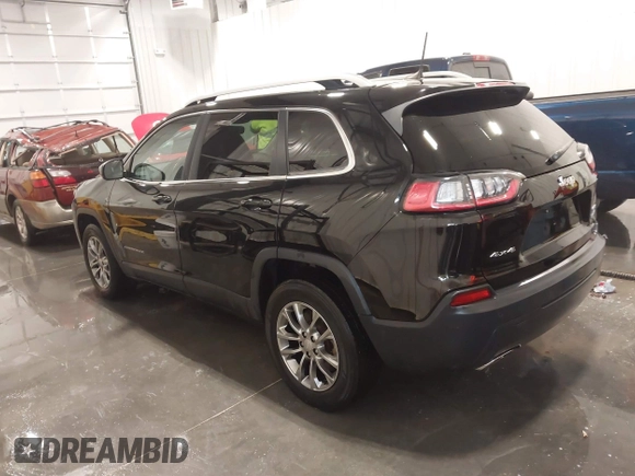 2021 Jeep Cherokee Latitude Lux with VIN 1C4PJMMX2MD107902, listed as a IAAI auction lot 41229913 with 61,195 mi miles and . Bid and sale history available at DreamBid. Image 3.