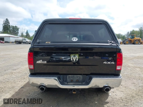 2014 Ram 1500 Big Horn with VIN 1C6RR7LM6ES286105, listed as a IAAI auction lot 42338726 with 123,018 mi miles and . Bid and sale history available at DreamBid. Image 16.