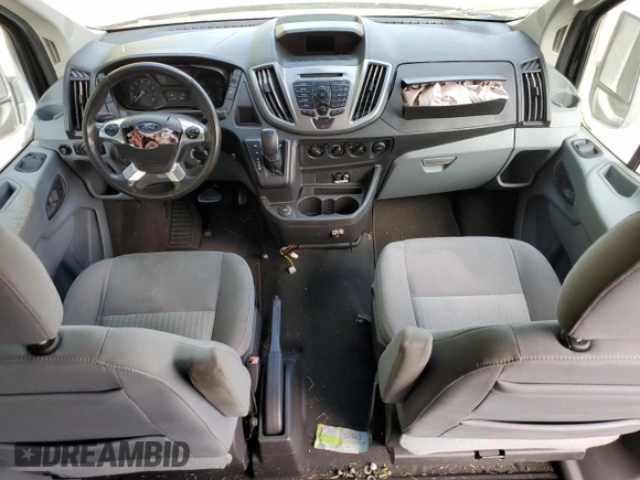 2017 Ford Transit Passenger XL with VIN 1FBZX2CM8HKB38970, listed as a Copart auction lot 55408154 with 56,597 mi miles and Salvage Title. Bid and sale history available at carsss.com. Image 8.