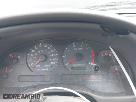 2003 Ford Mustang Standard with VIN 1FAFP40413F441725, listed as a IAAI auction lot 41781768 with 150,417 mi miles. Bid and sale history available at carsss.com. Image 7.