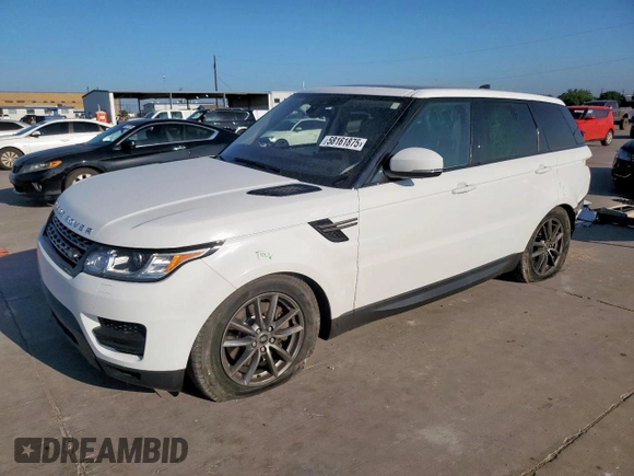2017 Land Rover Range Rover Sport SE с VIN SALWG2FV5HA670467, выставлен на аукционе Copart как лот 58161875 с пробегом 34 840 миль миль и Списание • Salvage title. История ставок и продаж доступна на DreamBid. Изображение 1.