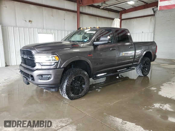 2020 Ram 2500 Laramie with VIN 3C6UR5FL0LG192484, listed as a Copart auction lot 59670435 with 41,210 mi miles and Salvage title. Bid and sale history available at DreamBid. Image 1.