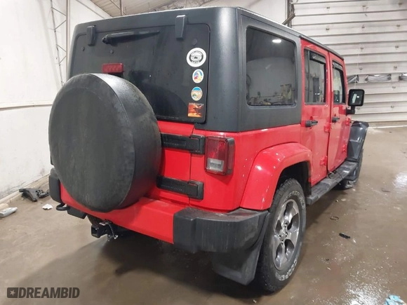 2018 Jeep Wrangler JK Unlimited Altitude with VIN 1C4BJWEG0JL937560, listed as a IAAI auction lot 41629677 with 36,948 mi miles. Bid and sale history available at carsss.com. Image 4.