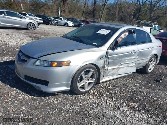 2005 Acura TL with VIN 19UUA66235A052185, listed as a IAAI auction lot 41496963 with 1 mi miles. Bid and sale history available at carsss.com. Image 17.