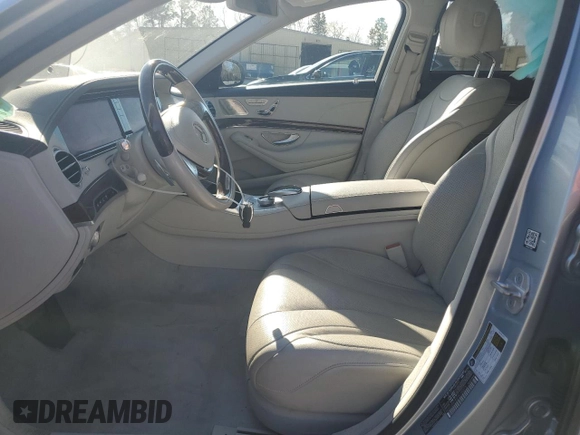 2015 Mercedes-Benz S-Class S 550 with VIN WDDUG8FB3FA105273, listed as a Copart auction lot 86003754 with 71,985 mi miles and Salvage Title. Bid and sale history available at carsss.com. Image 7.