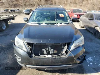 2018 Nissan Pathfinder SV with VIN 5N1DR2MN5JC608035, listed as a Copart auction lot 88951215 with 105,730 mi miles and Salvage Title. Bid and sale history available at carsss.com. Image 5.