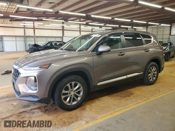 2020 Hyundai Santa Fe SE with VIN 5NMS2CAD5LH194499, listed as a Copart auction lot 56576405 with 122,479 mi miles and Salvage title. Bid and sale history available at DreamBid. Image 1.