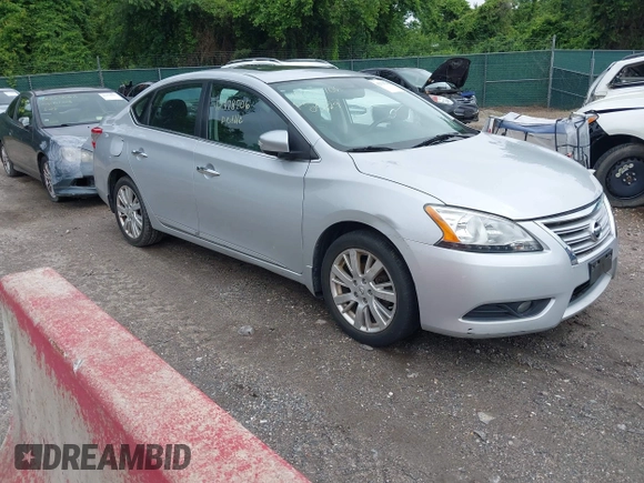 2014 Nissan Sentra SR z VIN 3N1AB7APXEY209345, wystawiony jako IAAI lot #42378706 z przebiegiem 132 705 mil mil oraz . Historia ofert i sprzedaży dostępna na DreamBid. Obrazek 1.
