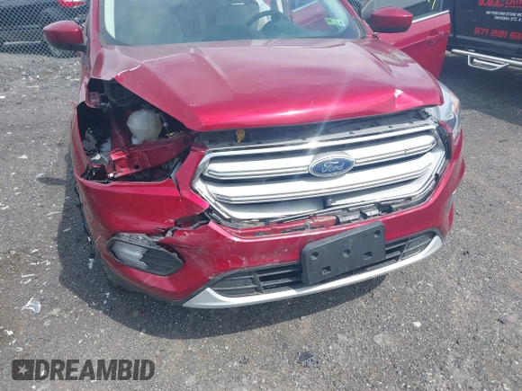 2018 Ford Escape SEL with VIN 1FMCU9HD6JUB74609, listed as a IAAI auction lot 42027479 with 54,935 mi miles. Bid and sale history available at carsss.com. Image 6.