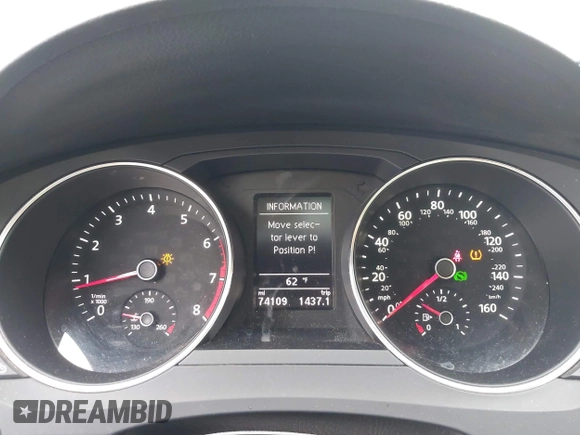 2017 Volkswagen Jetta SE with VIN 3VWDB7AJ0HM293674, listed as a IAAI auction lot 42457531 with 74,109 mi miles and . Bid and sale history available at DreamBid. Image 7.