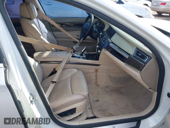 2011 BMW 7 Series 750Li with VIN WBAKB8C57BCY66558, listed as a IAAI auction lot 41494697 with 102,560 mi miles. Bid and sale history available at carsss.com. Image 5.