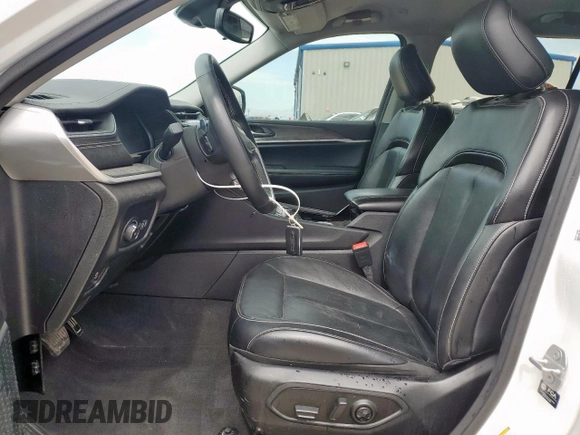 2021 Jeep Grand Cherokee Limited with VIN 1C4RJJBG9M8143251, listed as a Copart auction lot 58413385 with 60,787 mi miles and Salvage title. Bid and sale history available at DreamBid. Image 7.