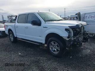2017 Ford F-150 XL with VIN 1FTEW1EP6HKD31004, listed as a IAAI auction lot 41214306 with 130,667 mi miles. Bid and sale history available at carsss.com. Image 1.