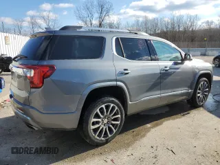 2021 GMC Acadia Denali with VIN 1GKKNPLS1MZ136031, listed as a Copart auction lot 87427094 with 42,556 mi miles and Salvage title. Bid and sale history available at DreamBid. Image 3.