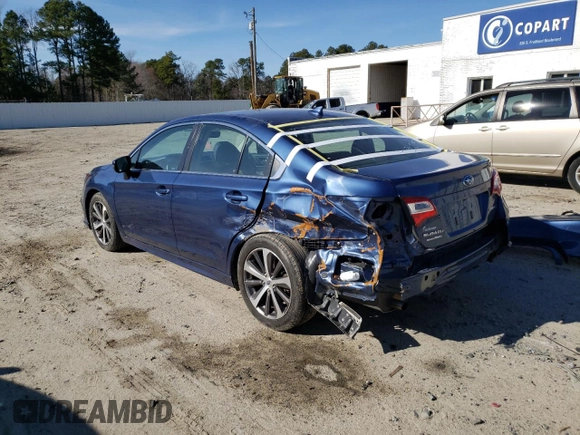 2019 Subaru Legacy Limited with VIN 4S3BNAN65K3005077, listed as a Copart auction lot 43998913 with 75,921 mi miles. Bid and sale history available at carsss.com. Image 2.