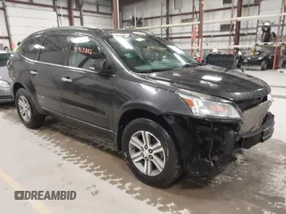2015 Chevrolet Traverse LT with VIN 1GNKVHKD9FJ168531, listed as a IAAI auction lot 41913802 with 163,299 mi miles and . Bid and sale history available at DreamBid. Image 1.