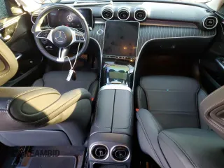 2023 Mercedes-Benz C 300 with VIN W1KAF4GB3PR126978, listed as a Copart auction lot 46365065 with 25,481 mi miles and Salvage Title. Bid and sale history available at carsss.com. Image 8.