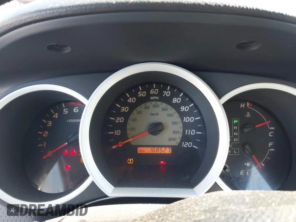 2010 Toyota Tacoma PreRunner with VIN 3TMKU4HN3AM025901, listed as a IAAI auction lot 41709049 with 168,527 mi miles and . Bid and sale history available at DreamBid. Image 7.