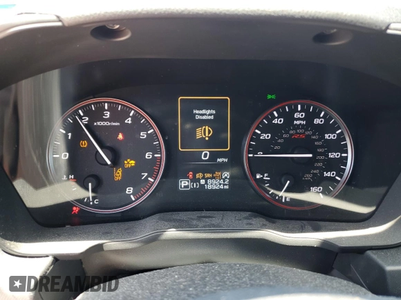 2024 Subaru Impreza RS z VIN JF1GUHJC1R8269672, wystawiony jako Copart lot #53263595 z przebiegiem 18 924 mil mil oraz Szkoda całkowita • Salvage title. Historia ofert i sprzedaży dostępna na DreamBid. Obrazek 9.
