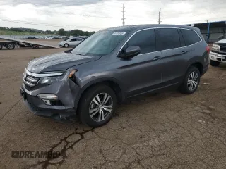 2018 Honda Pilot EX-L with VIN 5FNYF6H57JB018194, listed as a Copart auction lot 62368655 with 66,760 mi miles and Salvage title. Bid and sale history available at DreamBid. Image 1.