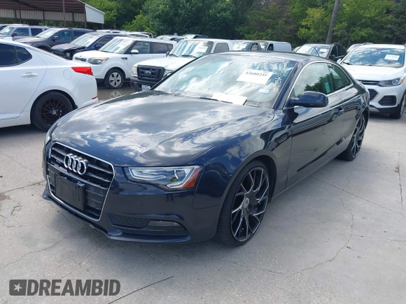 2014 Audi A5 Premium Plus with VIN WAULFAFR4EA034285, listed as a IAAI auction lot 42680210 with 141,489 mi miles and . Bid and sale history available at DreamBid. Image 17.