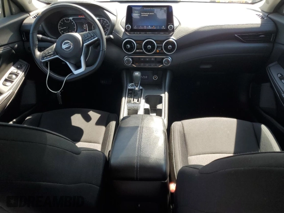 2022 Nissan Sentra SV with VIN 3N1AB8CV1NY288891, listed as a Copart auction lot 49887585 with 24,029 mi miles and Salvage Title. Bid and sale history available at carsss.com. Image 8.