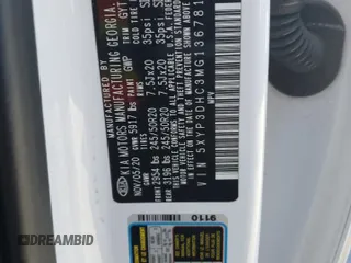 2021 Kia Telluride EX with VIN 5XYP3DHC3MG136781, listed as a Copart auction lot 47560575 with 59,247 mi miles and Salvage Title. Bid and sale history available at DreamBid. Image 13.