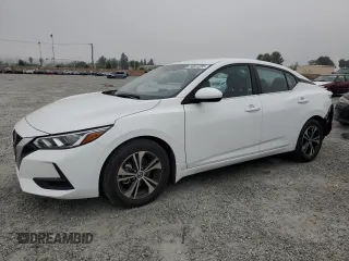 2023 Nissan Sentra SV z VIN 3N1AB8CV6PY298285, wystawiony jako Copart lot #54537295 z przebiegiem 10 645 mil mil oraz Szkoda całkowita • Salvage title. Historia ofert i sprzedaży dostępna na DreamBid. Obrazek 1.