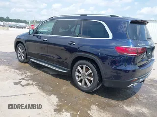 2022 Mercedes-Benz GLS 450 with VIN 4JGFF5KE7NA658975, listed as a IAAI auction lot 42439664 with 52,431 mi miles and . Bid and sale history available at DreamBid. Image 3.