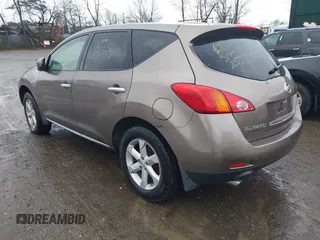 2010 Nissan Murano SL with VIN JN8AZ1MW0AW102383, listed as a IAAI auction lot 41978612 with Not Provided miles and . Bid and sale history available at carsss.com. Image 3.