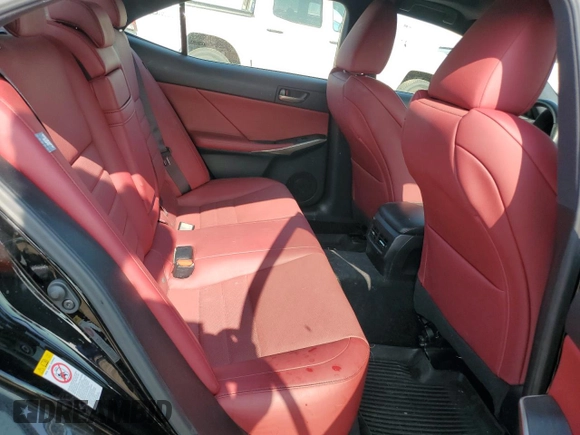 2019 Lexus IS 300 with VIN JTHC81D25K5035421, listed as a Copart auction lot 59076775 with 45,431 mi miles and Salvage title. Bid and sale history available at DreamBid. Image 10.