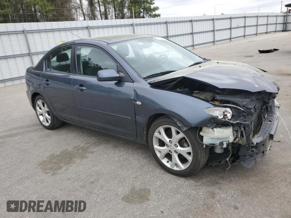 2008 Mazda Mazda3 i Touring Value with VIN JM1BK32F781118543, listed as a Copart auction lot 50727505 with 151,370 mi miles and Salvage Title. Bid and sale history available at carsss.com. Image 4.